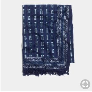 Madewell Beach life Indigo Blanket